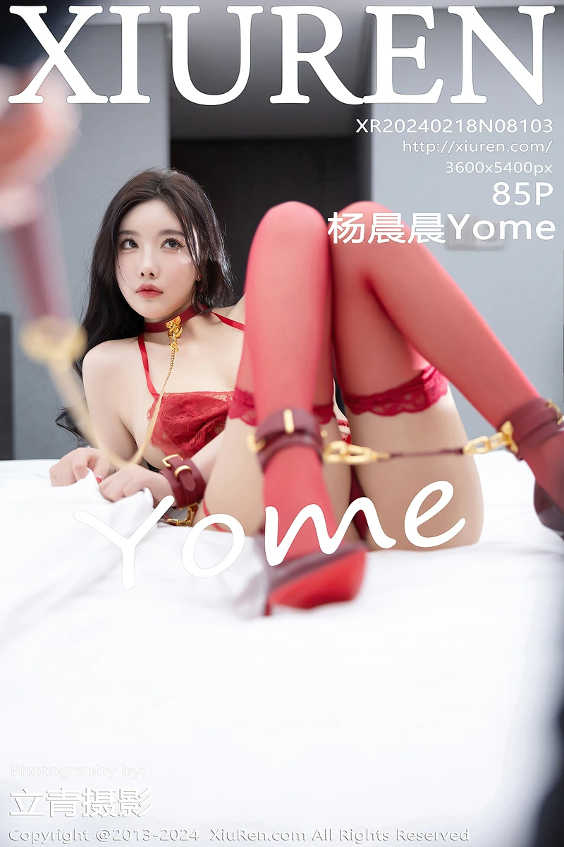 [XiuRen秀人网] No.8103 女神杨晨晨Yome性感连衣短裙+红色蕾丝内衣秀完美身材诱惑写真-就是免费