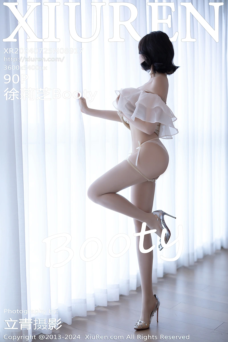 [XiuRen秀人网] NO.8917 女神徐莉芝Booty性感浅色连衣短裙+黑色情趣内衣迷人诱惑写真-就是免费