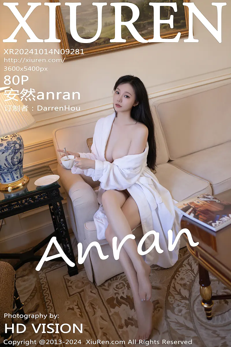 [XiuRen秀人网] NO.9281 模特安然anran性感白色浴袍配白色浴巾秀柔美身段撩人诱惑写真-就是免费