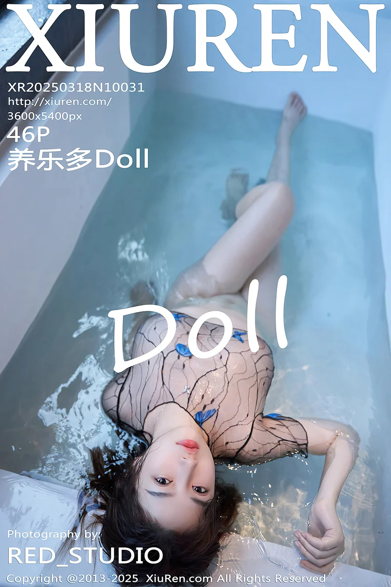 [XiuRen秀人网] NO.10031 模特养乐多Doll性感黑色内衣+豹纹吊带裙秀完美身材诱惑写真-就是免费